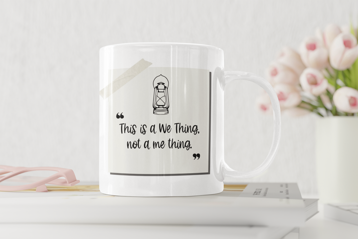 “We thing” Mug Design 2
